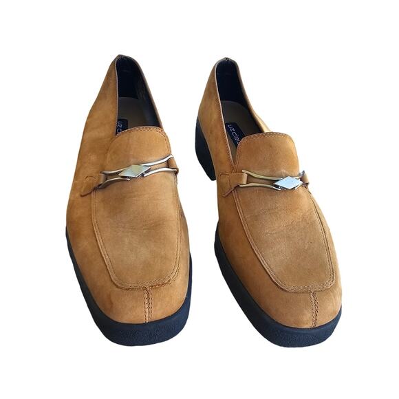 Liz Claiborne Tan Suede Loafers - Picture 2 of 6